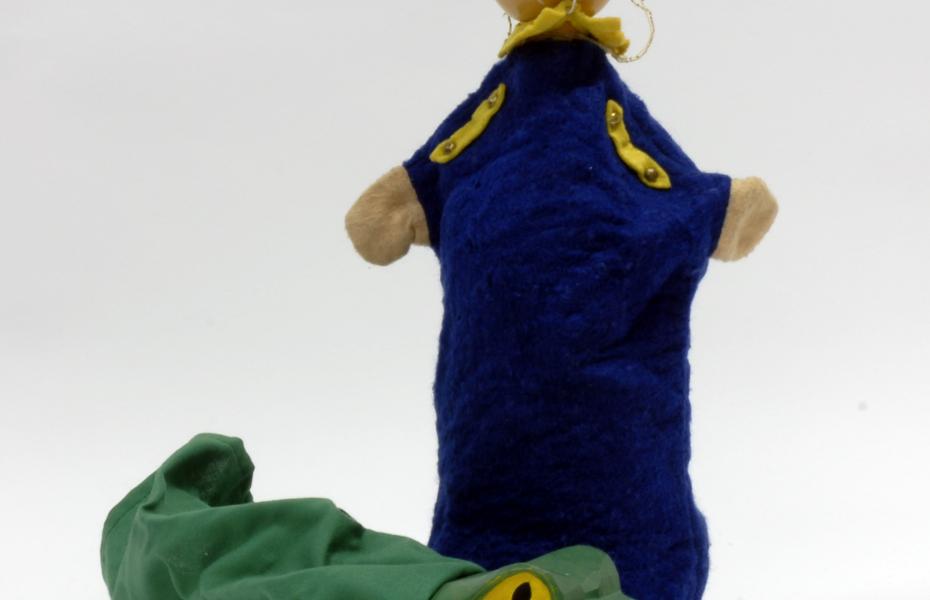 Handpuppe Polizist