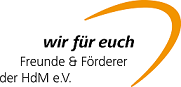 Das Logo des Freunde und Förderer der HdM e.V.